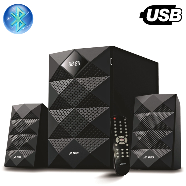 Bluetooth АУДИО КОЛОНИ FENDA A180X, 2.1, BLUETOOTH 4.0, USB CARD READER, FM