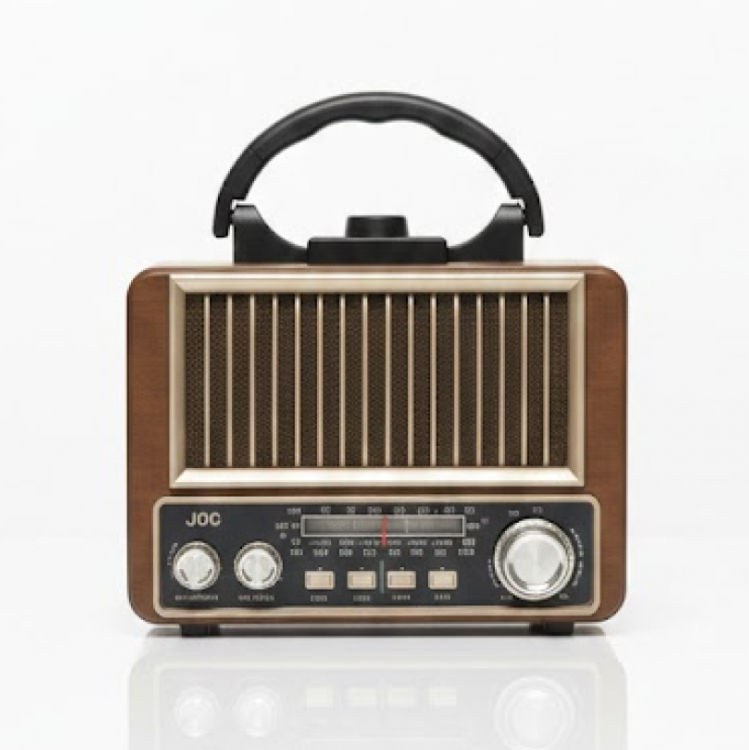 Портативно радио JOC 2501T, Соларен панел, Bluetooth, USB, SD, FM